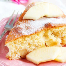 Prajitura frageda cu mere si unt