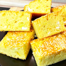 Budinca cu praz si branza