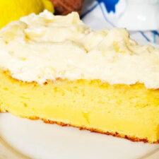 Prajitura cu ricotta si lemon curd